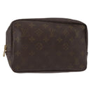LOUIS VUITTON Monogram Trousse Toilette 23 Clutch Bag M47524 LV Auth ka962-1