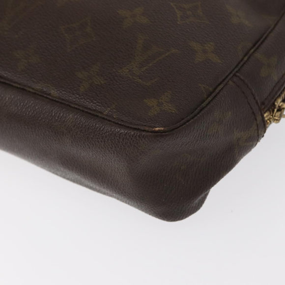LOUIS VUITTON Monogram Trousse Toilette 23 Clutch Bag M47524 LV Auth ka962