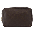 LOUIS VUITTON Monogram Trousse Toilette 23 Clutch Bag M47524 LV Auth ka962-13