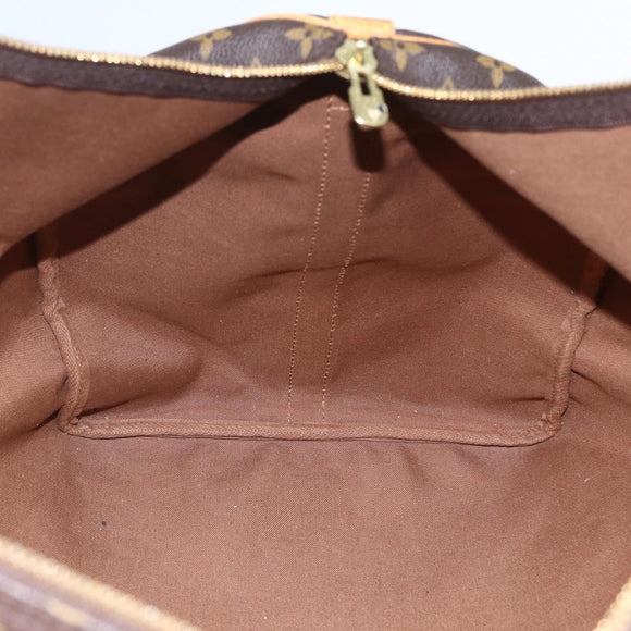 LOUIS VUITTON Monogram Keepall Bandouliere 60 Boston Bag M41412 LV Auth ka964