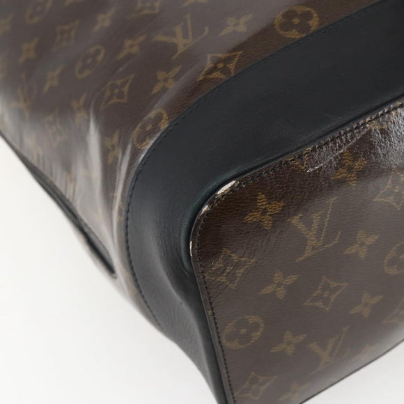 LOUIS VUITTON Monogram Eclipse Glaze Zipped Tote Backpack M43900 LV Auth ka965SAV