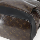 LOUIS VUITTON Monogram Eclipse Glaze Zipped Tote Backpack M43900 LV Auth ka965SAV-17