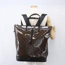LOUIS VUITTON Monogram Eclipse Glaze Zipped Tote Backpack M43900 LV Auth ka965SAV-26