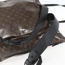 LOUIS VUITTON Monogram Eclipse Glaze Zipped Tote Backpack M43900 LV Auth ka965SAV-8