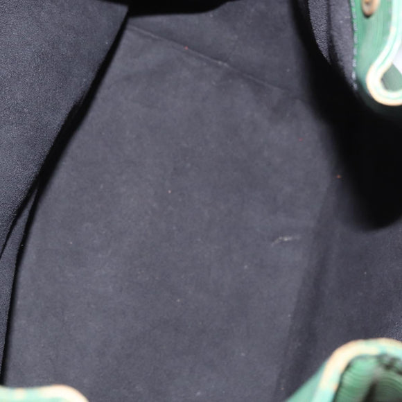 LOUIS VUITTON Epi Petit Noe Shoulder Bag Bicolor Green Red M44147 LV Auth ka966