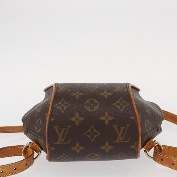 LOUIS VUITTON Monogram Ellipse Sac A Dos Shoulder Bag M51125 LV Auth ka973