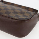 LOUIS VUITTON Damier Ebene Trousse Make-up-Täschchen N51982 LV Auth ka981-16