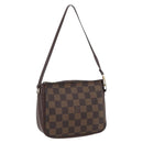 LOUIS VUITTON Damier Ebene Trousse Make-up-Täschchen N51982 LV Auth ka981-1