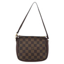 LOUIS VUITTON Damier Ebene Trousse Make-up-Täschchen N51982 LV Auth ka981-2