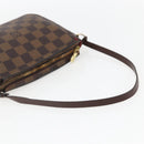 LOUIS VUITTON Damier Ebene Trousse Make-up-Täschchen N51982 LV Auth ka981-7