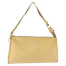 LOUIS VUITTON Epi Pochette Accessoires Pouch Vanilla M5294A LV Auth ka982-1
