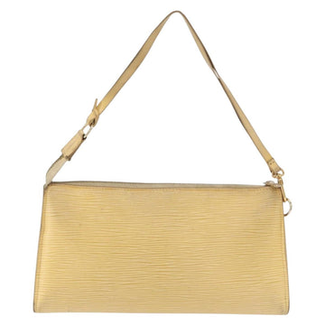 LOUIS VUITTON Epi Pochette Accessoires Pouch Vanilla M5294A LV Auth ka982 - 0