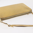 LOUIS VUITTON Epi Pochette Accessoires Pouch Vanilla M5294A LV Auth ka982-6