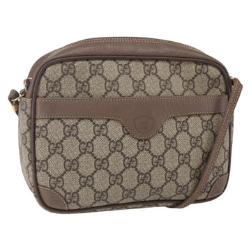 GUCCI GG Supreme Shoulder Bag PVC Beige Gold 007 115 6423 Auth ka987