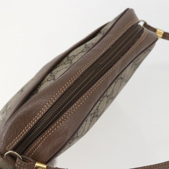 GUCCI GG Supreme Shoulder Bag PVC Beige Gold 007 115 6423 Auth ka987