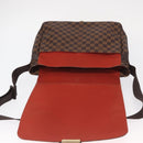 LOUIS VUITTON Damier Ebene Bastille Shoulder Bag N45258 LV Auth ka989-18