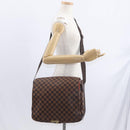 LOUIS VUITTON Damier Ebene Bastille Shoulder Bag N45258 LV Auth ka989-24