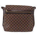 LOUIS VUITTON Damier Ebene Bastille Shoulder Bag N45258 LV Auth ka989-2
