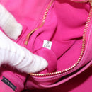 PRADA Canapa PM Hand Bag Canvas 2way Pink Gold Auth ka996-23