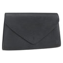LOUIS VUITTON Epi Art Deco Clutch Bag Black M52632 LV Auth ka998-1