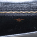 LOUIS VUITTON Epi Art Deco Clutch Bag Black M52632 LV Auth ka998-9