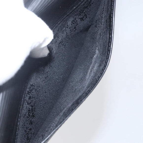 LOUIS VUITTON Epi Art Deco Clutch Bag Black M52632 LV Auth ka998