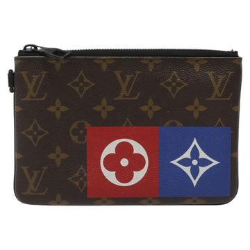LOUIS VUITTON Monogram Zipped Pouch M67814 LV Auth KD010 - 0