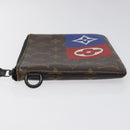 LOUIS VUITTON Monogram Zipped Pouch M67814 LV Auth KD010-5