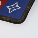 LOUIS VUITTON Monogram Zipped Pouch M67814 LV Auth KD010-8