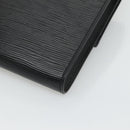 LOUIS VUITTON Epi Pochette Arche Shoulder Bag Black Noir M52572 LV Auth KD014-15