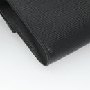 LOUIS VUITTON Epi Pochette Arche Shoulder Bag Black Noir M52572 LV Auth KD014-16