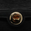 LOUIS VUITTON Epi Pochette Arche Shoulder Bag Black Noir M52572 LV Auth KD014-8