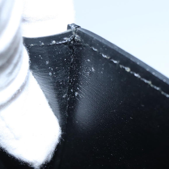 LOUIS VUITTON Epi Pochette Arche Shoulder Bag Black Noir M52572 LV Auth KD014