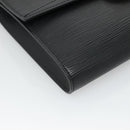 LOUIS VUITTON Epi Pochette Arche Shoulder Bag Black Noir M52572 LV Auth KD014-14
