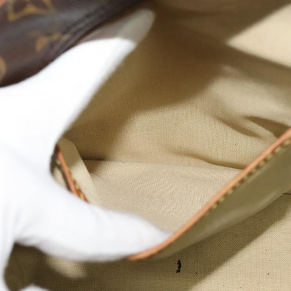 LOUIS VUITTON Monogram Deauville Hand Bag M47270 LV Auth KD016