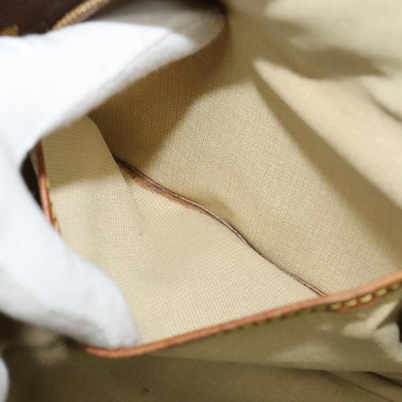 LOUIS VUITTON Monogram Deauville Hand Bag M47270 LV Auth KD016