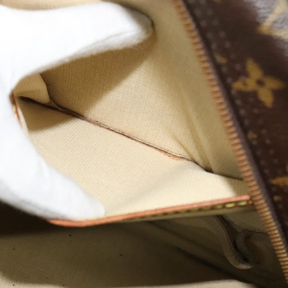 LOUIS VUITTON Monogram Deauville Hand Bag M47270 LV Auth KD016