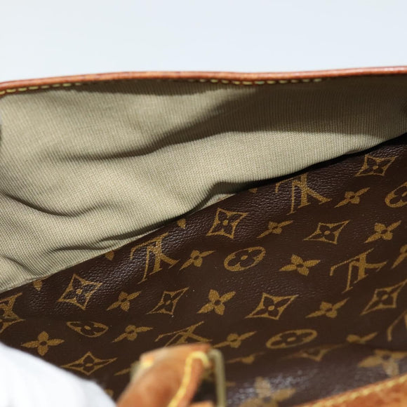 LOUIS VUITTON Monogram Deauville Hand Bag M47270 LV Auth KD016
