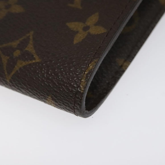 LOUIS VUITTON Monogram Porte Cles Badge Pouch M60048 LV Auth KD017