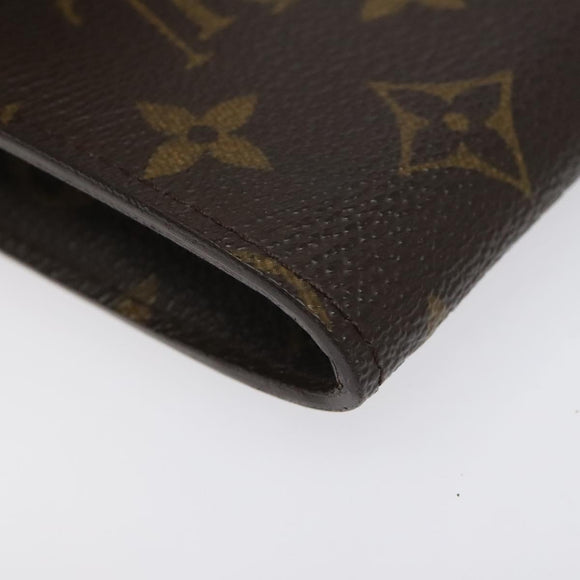 LOUIS VUITTON Monogram Porte Cles Badge Pouch M60048 LV Auth KD017