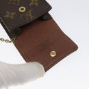 LOUIS VUITTON Monogram Porte Cles Badge Pouch M60048 LV Auth KD017-10