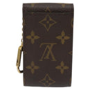 LOUIS VUITTON Monogram Porte Cles Badge Pouch M60048 LV Auth KD017-2