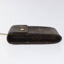LOUIS VUITTON Monogram Porte Cles Badge Pouch M60048 LV Auth KD017-4
