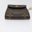 LOUIS VUITTON Monogram Porte Cles Badge Pouch M60048 LV Auth KD017-6