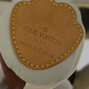 LOUIS VUITTON Monogram Dudu Oscar Stuffed dog White Black GI0251 LV Auth KD038A-10