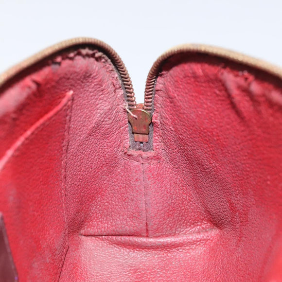 LOUIS VUITTON Damier Ebene Pochette Cosmetic PM Pouch N47516 LV Auth KD039