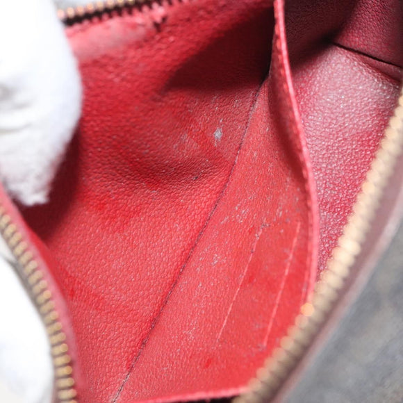 LOUIS VUITTON Damier Ebene Pochette Cosmetic PM Pouch N47516 LV Auth KD039