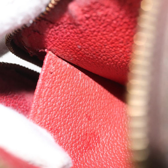 LOUIS VUITTON Damier Ebene Pochette Cosmetic PM Pouch N47516 LV Auth KD039