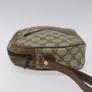 GUCCI GG Supreme Web Sherry Line Clutch Bag PVC Beige Red 89 01 034 Auth KD048-4