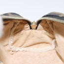 FENDI Zucca Canvas Pouch Brown Black Auth KD058-11